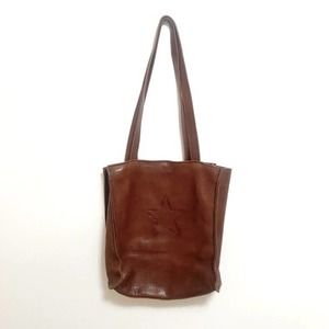 Vintage Colonel Littleton Leather Tote Bag